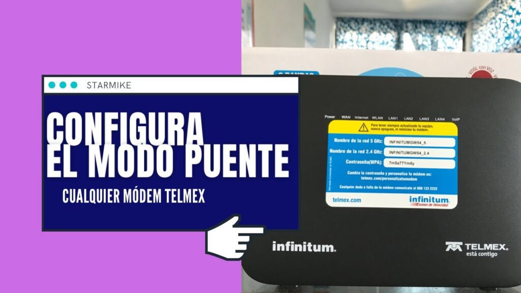 Cómo configurar una conexión WAN en modo bridge en Telmex paso a paso Guía de Zoom Vídeo